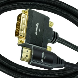 리체비티 4K 양방향 HDMI to DVI 케이블 1M 1.5M 2M 3M 5M